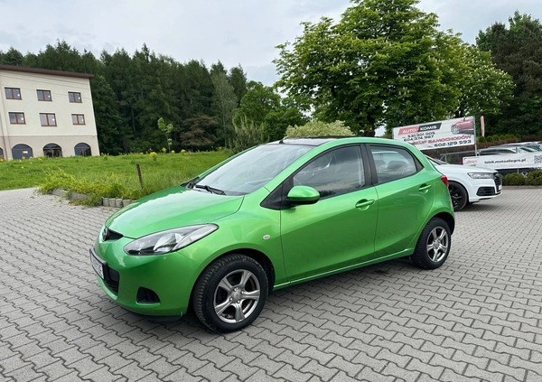 Mazda 2 cena 14500 przebieg: 168000, rok produkcji 2009 z Solec Kujawski małe 121